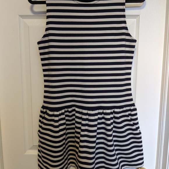 Navy striped mini dress - Picture 5 of 5